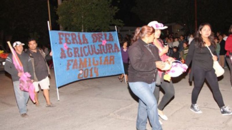 Colorido desfile de carrozas