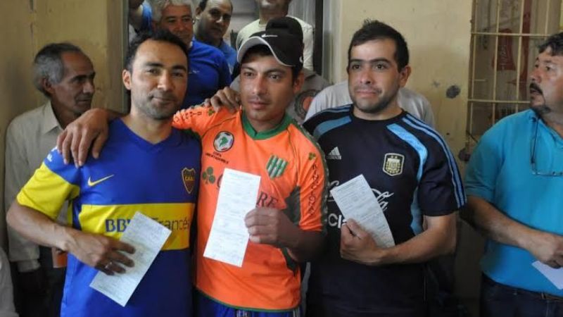 Federico Galindez de Talleres y Jorge Aragón en federados