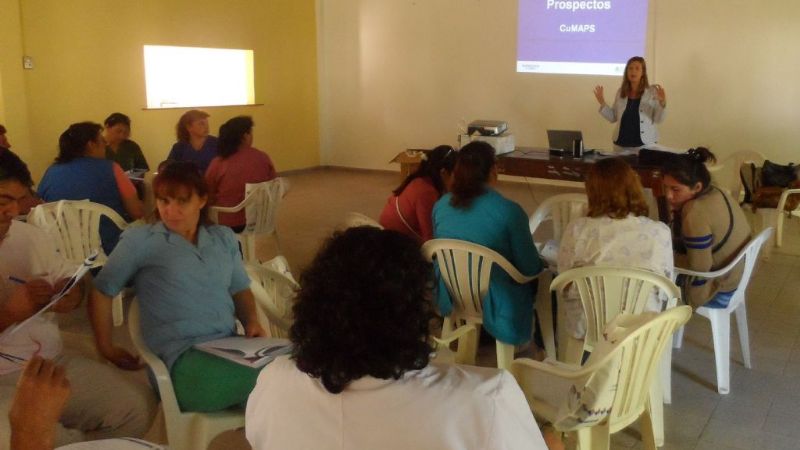 Capacitaron sobre cuidado, operatoria y gestión de medicamentos en Santa Rosa