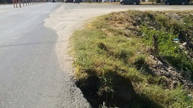 Peligro: se desbarranca la Ruta Nacional N°38