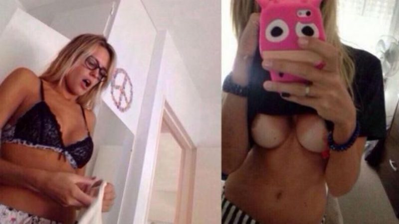 Aparecieron fotos hot de la cantante de Agapornis