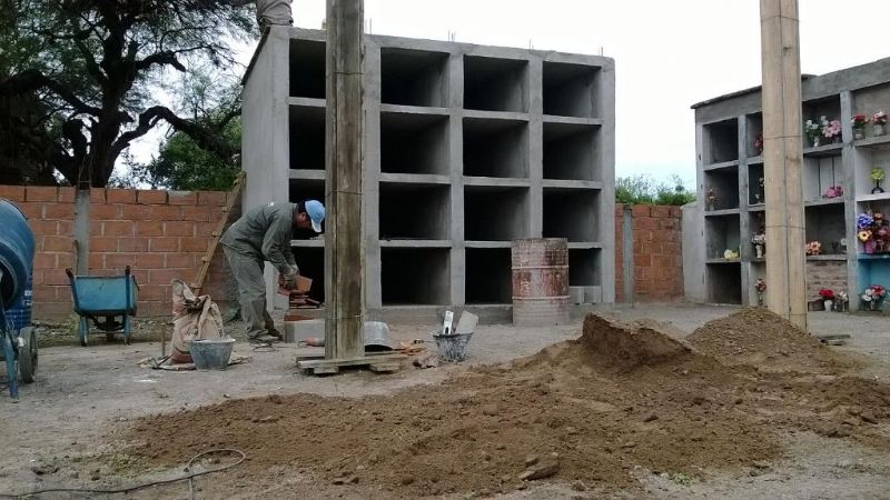 Ampliación del cementerio de Los Altos