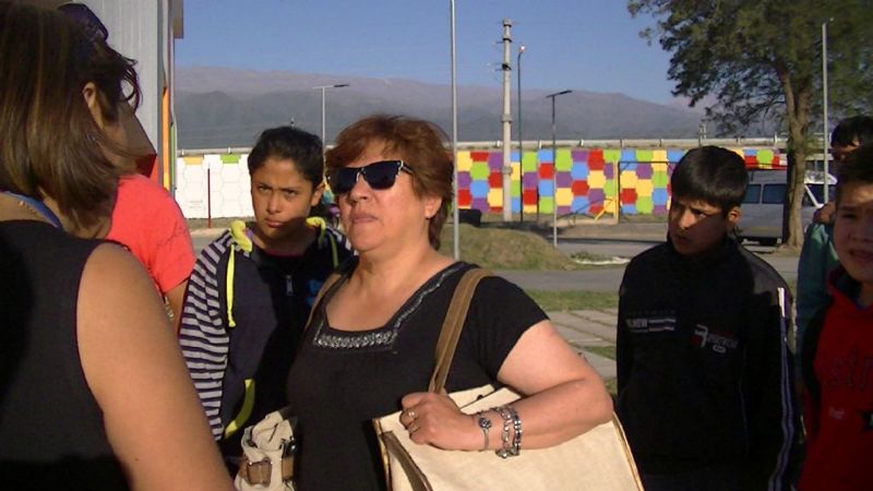 Alumnos de Mutquín en el Centro de Integración