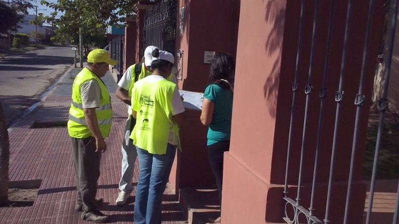 El plan "Todos contra el Dengue" llega a los barrios 20 de Marzo y Villa Eumelia