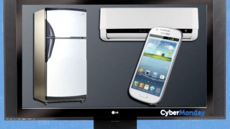 Por el CyberMonday se vende un televisor cada 26 segundos y un aire cada 49