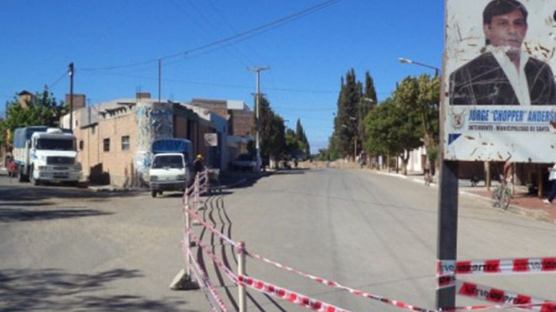 Ampliación de la red cloacal en Santa María