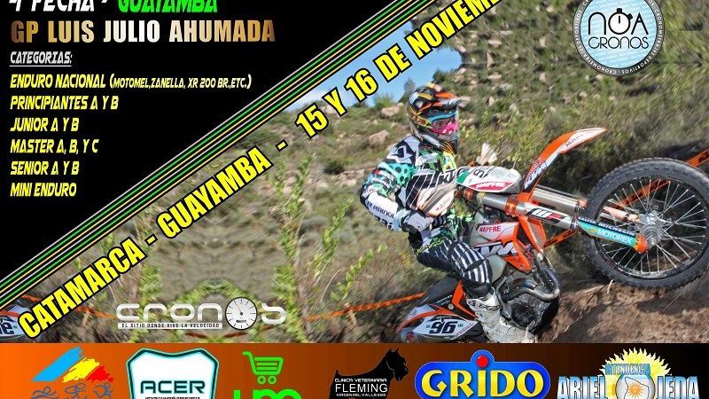 La 4ta. fecha del Enduro Catamarqueño se corre en Guayamba