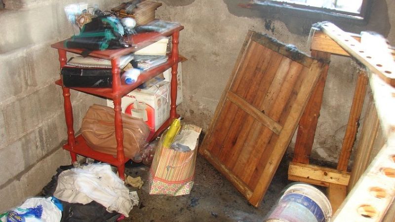 Incendio en un casa del sur capitalino