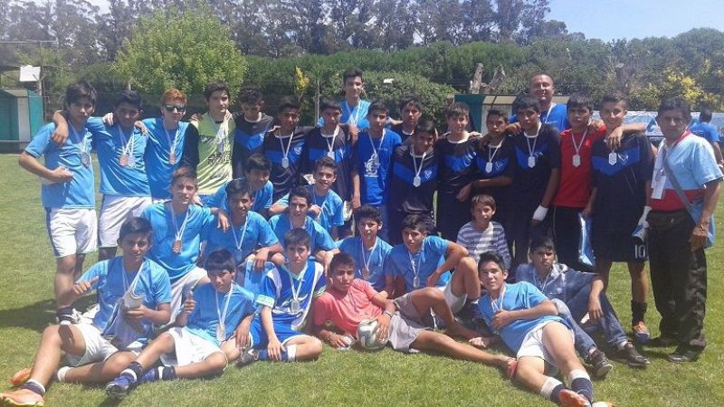 El fútbol Sub 14 el mejor en los deportes de equipo