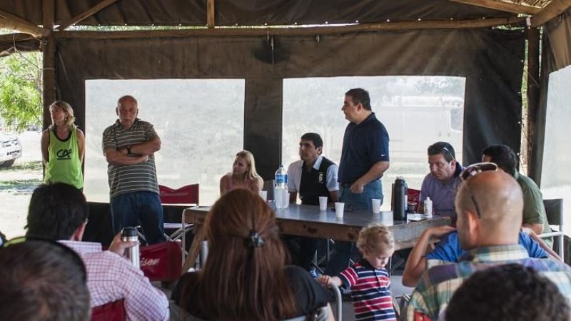 Jalil acordó con Los Teros y Catamarca Rugby concretar obras