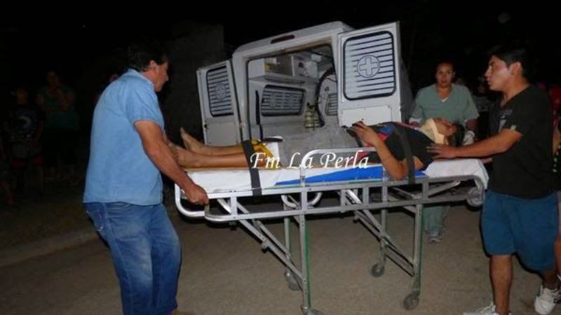 Violento choque en Andalgalá