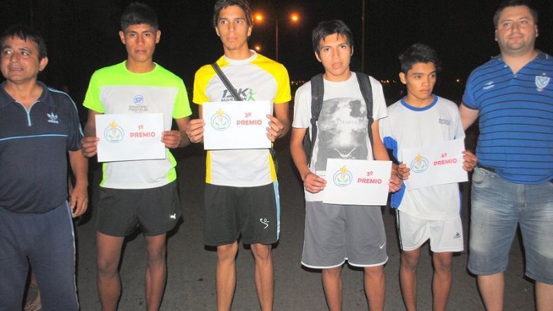 Fabricius y Madelein, periodistas deportivos