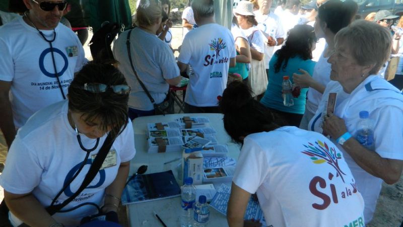 Caminata por el Día Mundial de la Diabetes