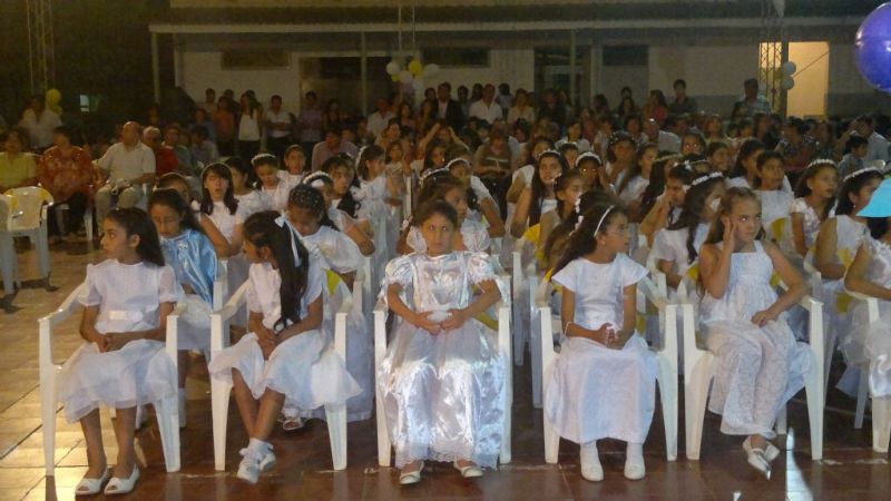 Más de 80 pequeños recibieron su Primera Comunión en Andalgalá