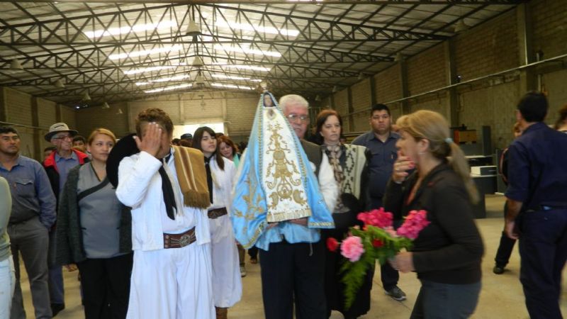 Continúan las visitas de la Imagen de la Virgen a organismos e instituciones