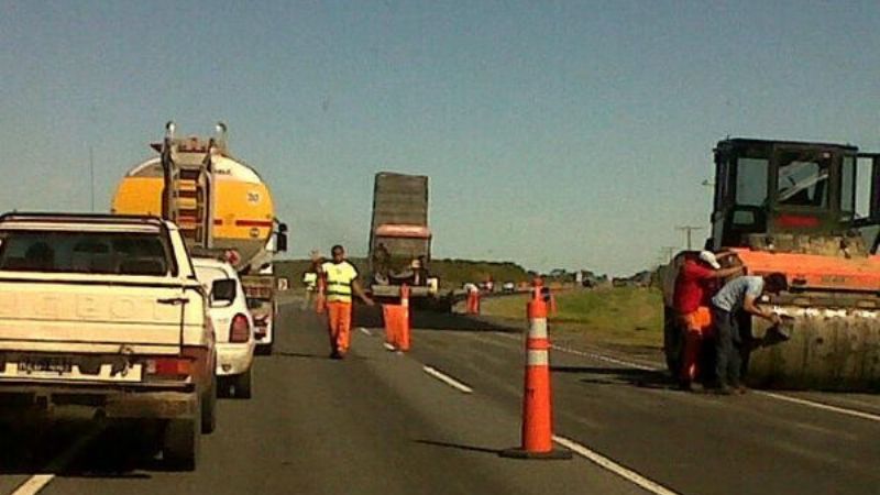 Anuncian eventuales desvíos por trabajos en la Ruta 38