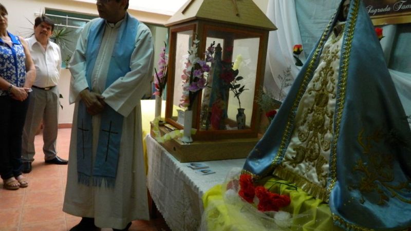 La Imagen de la Virgen fue recibida en el Registro de la Propiedad Inmobiliaria