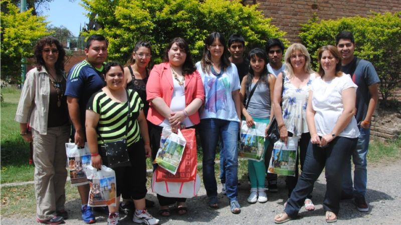 Alumnos de Turismo de Tinogasta en Capital