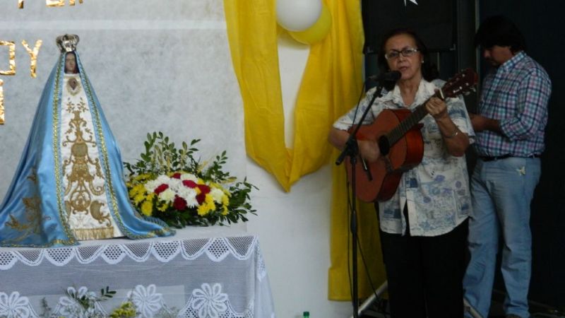 La Virgen del Valle visita el Centro de Documentación Rápida