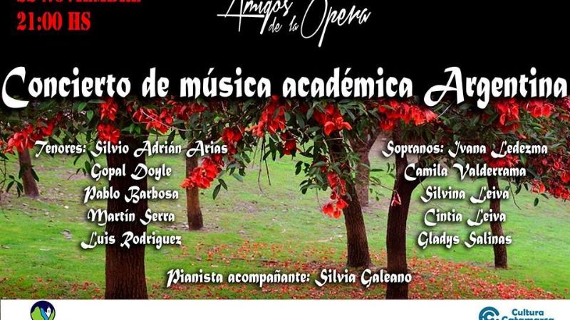 Concierto de música academia argentina