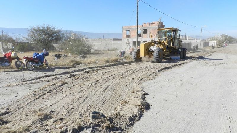 La obra de avenida Latzina tiene un 60% de avance