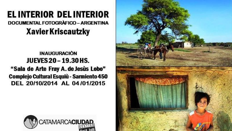 Xavier Kriscautzky exhibe su documental fotográfico “El interior del interior”