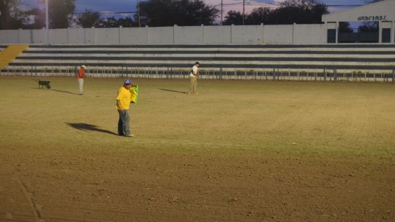 Acondicionan el Anfiteatro “Atuto Mercau Soria”