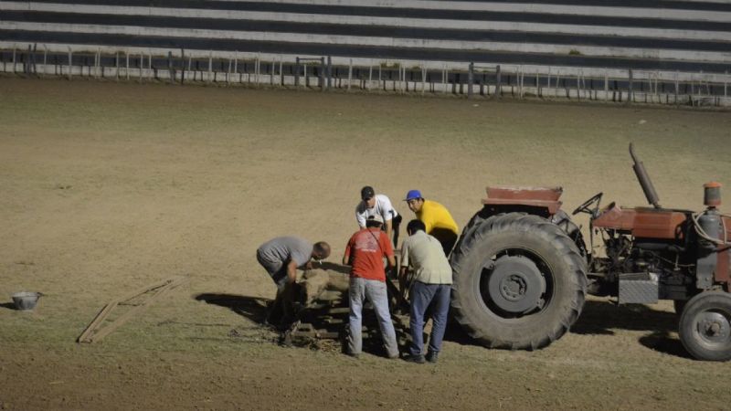 Acondicionan el Anfiteatro “Atuto Mercau Soria”