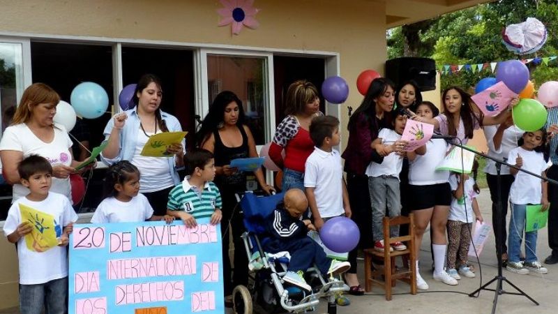 Celebraron los 25 años de la Convención de los Derechos del Niño