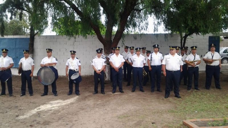 Festejos de la Banda de la Policía por el Día de la Música