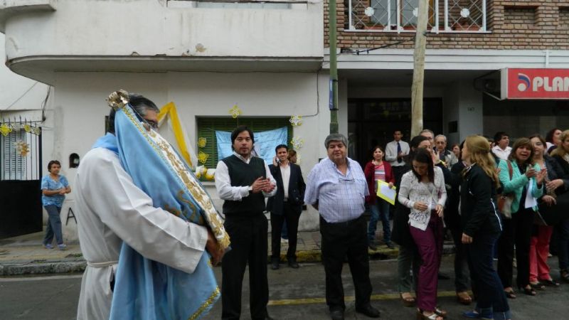 La Virgen inundó con su gracia el Tribunal de Cuentas, Radio Nacional y EC SAPEM