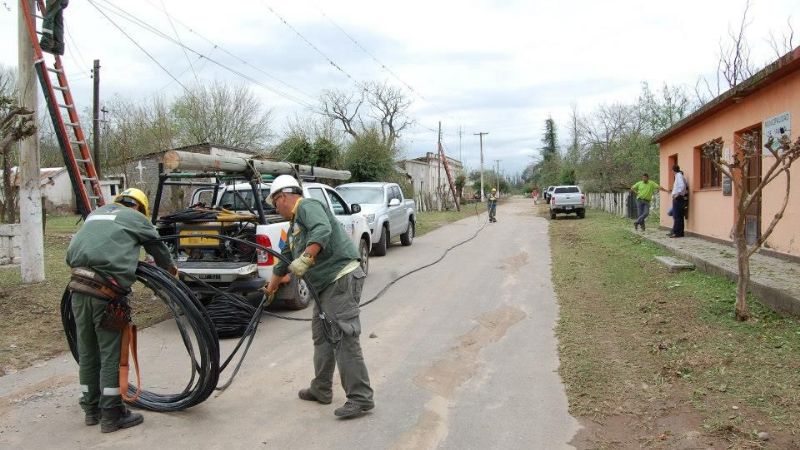 EC SAPEM redobló las tareas tras el temporal