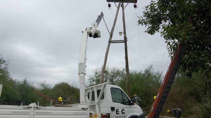 EC SAPEM redobló las tareas tras el temporal