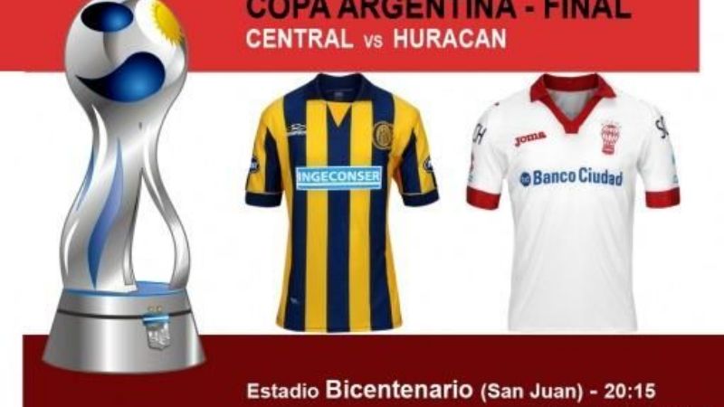 Huracán y Central por la Copa Argentina y pase a la Libertadores