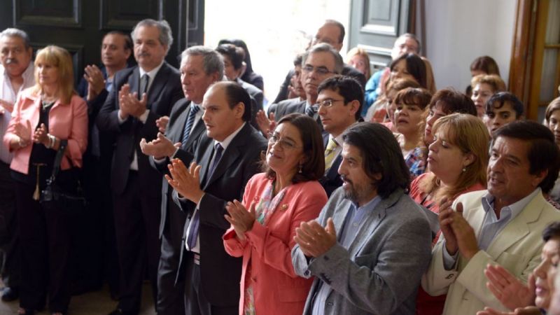 La Virgen del Valle  en Casa de Gobierno