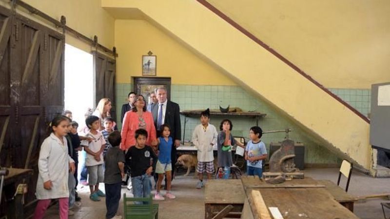 La Gobernadora recorrió obras