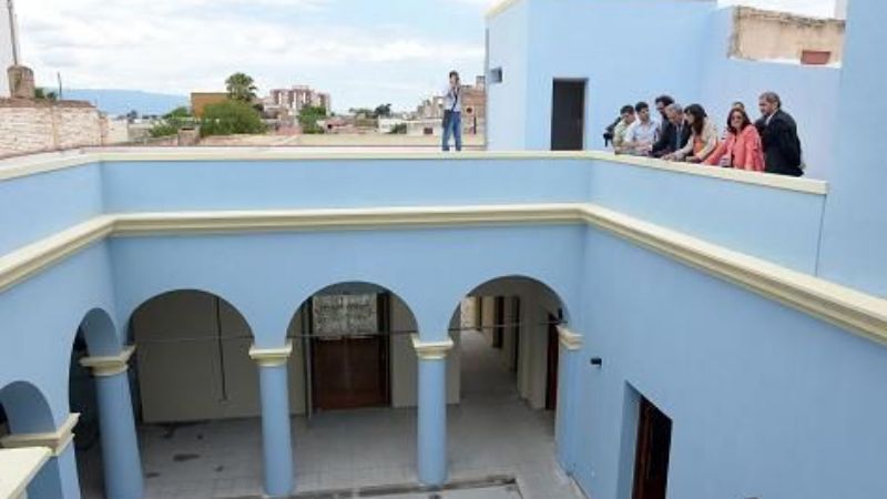 La Gobernadora recorrió obras