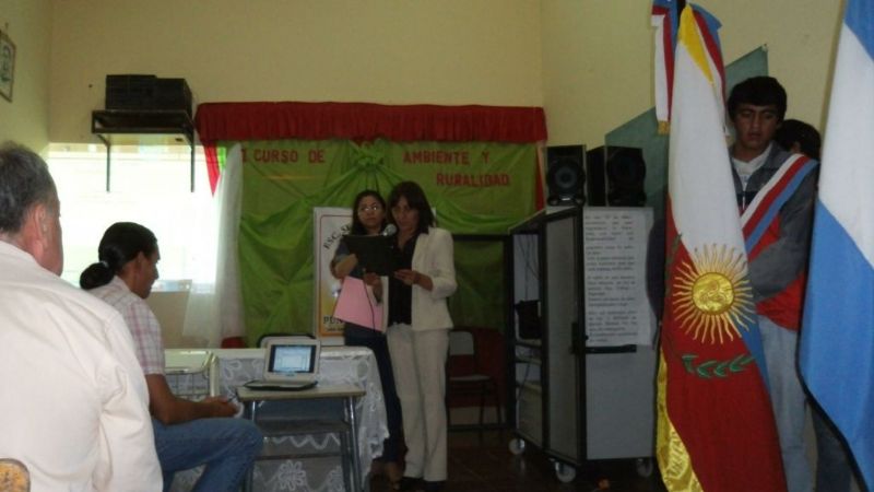Capacitación sobre ambiente y ruralidad en Santa María