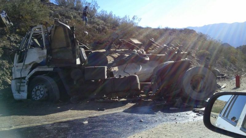 Santafesino volcó en la Cébila y quedó hospitalizado