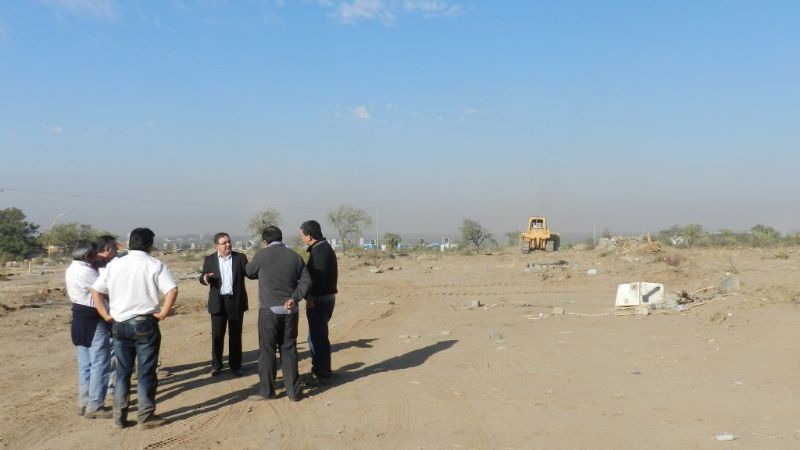 Los servicios llegarán al Loteo Parque Sur y Portal del Norte