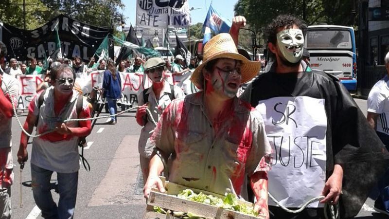 Trabajadores Estatales contra los Recortes en el Sector Público Agroalimentario