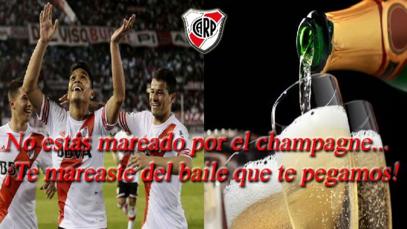 Los afiches de River con especial dedicatoria a Gago