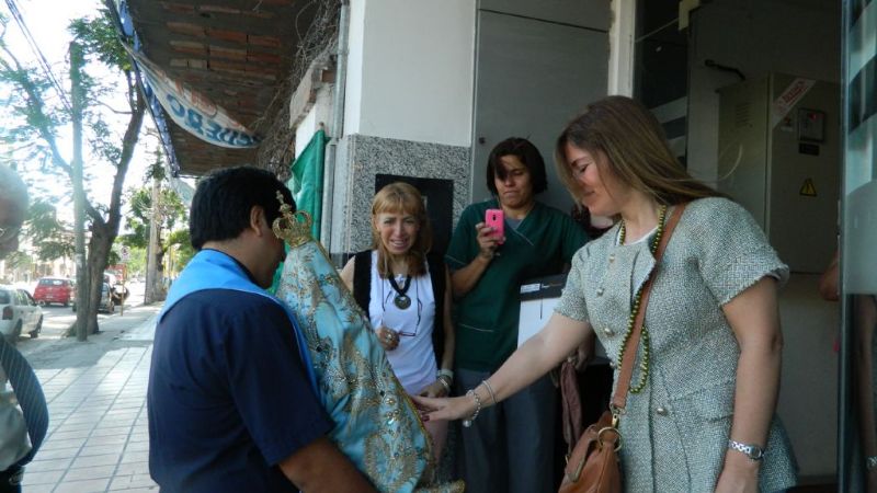 La Sagrada Imagen continúa su recorrido