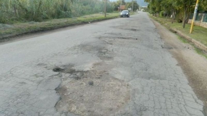 Piden la demarcación y señalización de la ruta 41