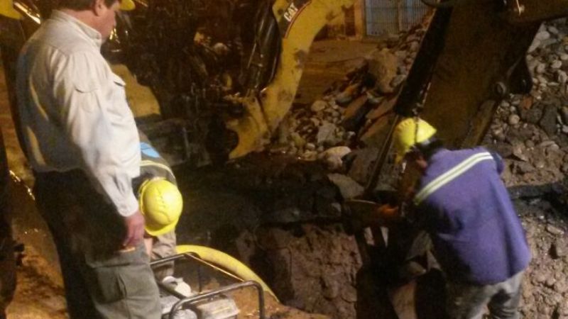 Por trabajos, el tránsito estará interrumpido en el centro