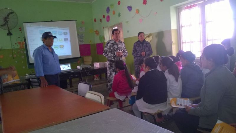 Charla de Seguridad Vial en Capayán