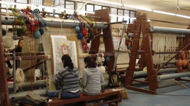 Paro en la Fábrica de Alfombras