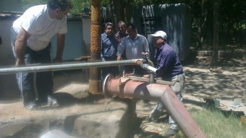 Instalaron un equipo de electrobomba sumergible en Nueva Coneta