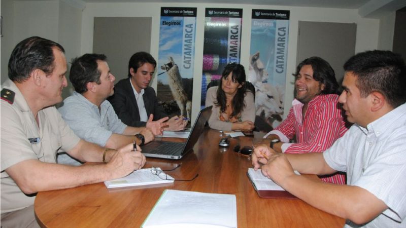 Reunión por el Dakar 2015 en Catamarca