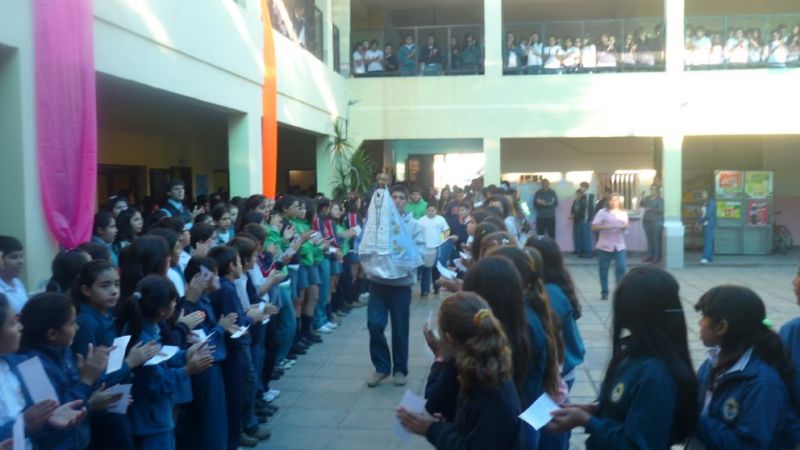 Marcha por la vida del Colegio Guadalupe